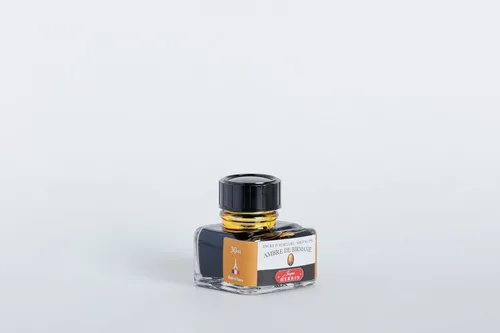 Vista 3 de Tinta para pluma estilográfica Herbin - Botella embotellada de 30 ml - Ambre de Birmanie