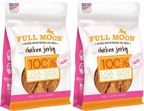 Vista 9 de Full Moon - Cecina de pollo saludable, totalmente natural, de grado humano para perros, para las articulaciones y cadera, 12 onzas