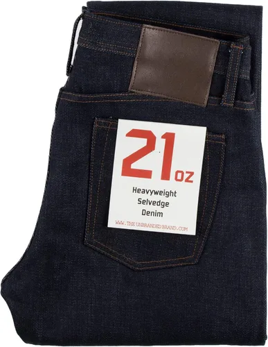 Vista 2 de The Unbranded Brand Ub221 Tapered 21oz Indigo Selvedge para hombre