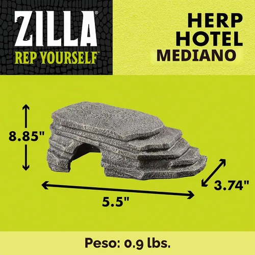 Vista 2 de Zilla Herp Hotel Naturalistic Hide, Plataforma de Tomar Dragón Barbudo