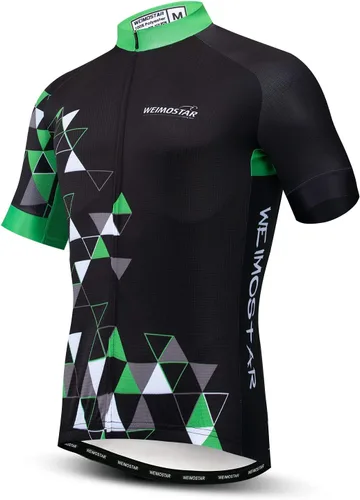 Vista 8 de Hotlion Verano Ciclismo Jersey Hombres Mountain Bike Jersey Secado rápido Bicicleta Camisa Manga Corta Ciclismo Ropa