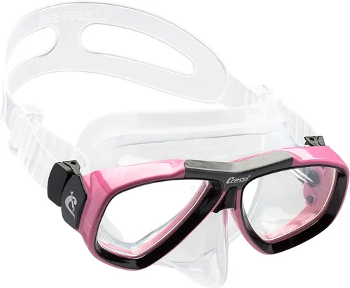 Vista 13 de Cressi Primera máscara de buceo con lentes inclinadas para buceo - Focus: Made in Italy