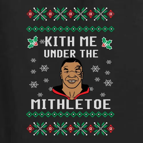 Vista 2 de Wild Bobby Merry Chrithmith Mike Tyson Ugly Christmas Sweater Premium Graphic Hoodie Sweatshirt