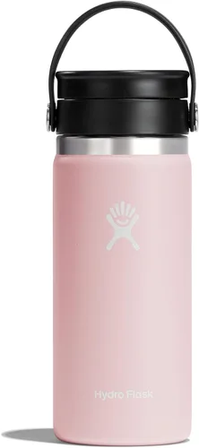 Vista 19 de Hydro Flask Flex Sip - Vaso de café de acero inoxidable aislado, antiderrames, a prueba de fugas, taza de café de viaje, 16 onzas, verde agave