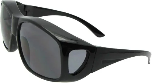 Vista 2 de Más grande no polarizadas colocar sobre anteojos de sol estilo F19Sunglass Rage