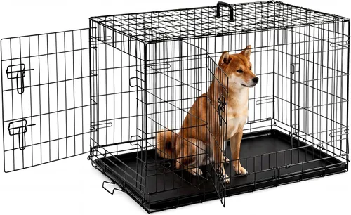 Vista 9 de Jaula para perros de 18 pulgadas, jaula para perros pequeños