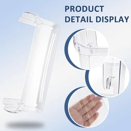 Vista 3 de 242126602 Estante de puerta de repuesto compatible para Frigi-daire Cro-sley Refrigerador Bin-por MIFLUS/Se ajusta a Ffss2625ts0 Estante lateral