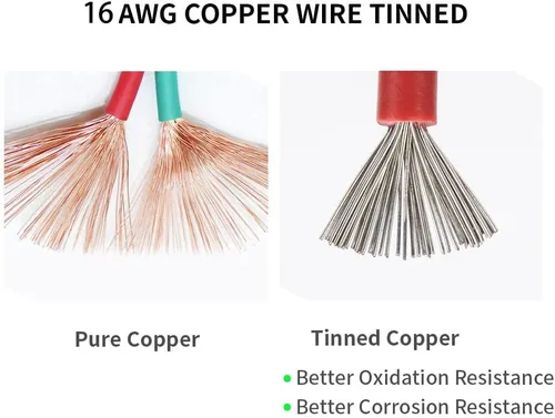 Vista 2 de Conectores impermeables de 2 pines, conector de cable eléctrico automotriz impermeable de 16AWG, macho hembra de desconexión rápida para automóvil