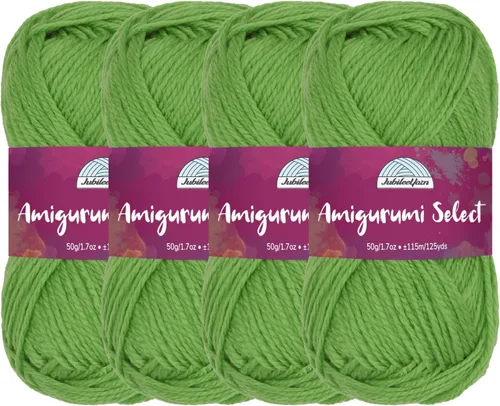 Vista 44 de JubileeYarn Amigurumi Select - Hilo acrílico DK - Begonia - 4 madejas