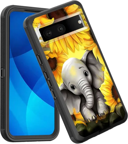 Vista 83 de Funda para Pixel 7a, a prueba de golpes, 3 capas, protección de cuerpo completo, resistente, de alto impacto, para Google Pixel 7a de 6.1 pulgadas