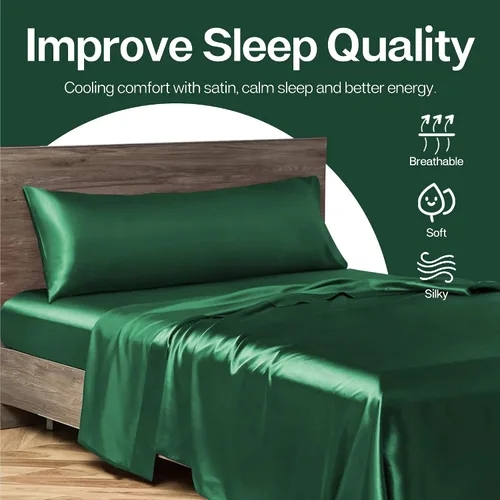 Vista 146 de MR&HM - Funda de almohada de satén