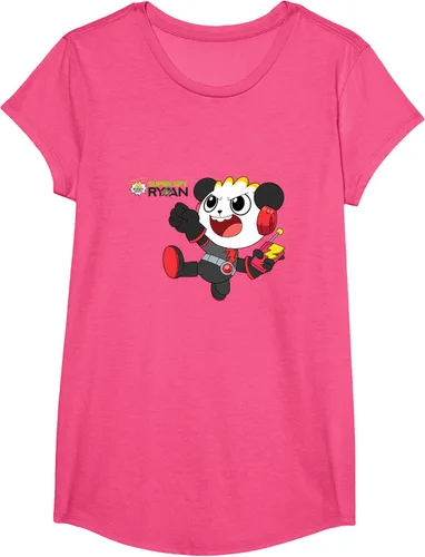 Vista 16 de Ryan's World Super Spy Combo Panda Camiseta, gris, S Asfalto