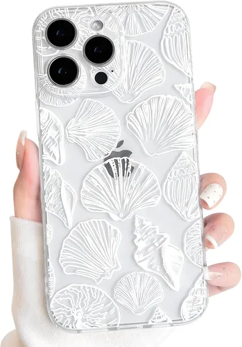 Vista 95 de NITITOP Funda para iPhone 13 Clear Sea Animal - Pez negro Pescado Negro