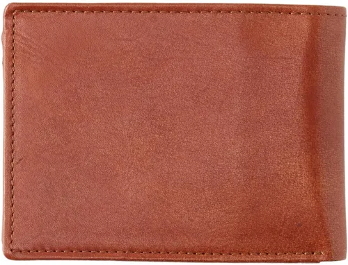 Vista 4 de Quiksilver Billeteras Mack para hombre, Dimensiones Mediano 4.5' 3.5' h 12w x 9h cm, Natural