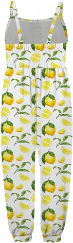 Vista 2 de Mono para bebé ZDFER con bolsillos, mameluco diseño harén casual para el verano, para niño, de una pieza, pantalón para niño con tirantes, conjunto