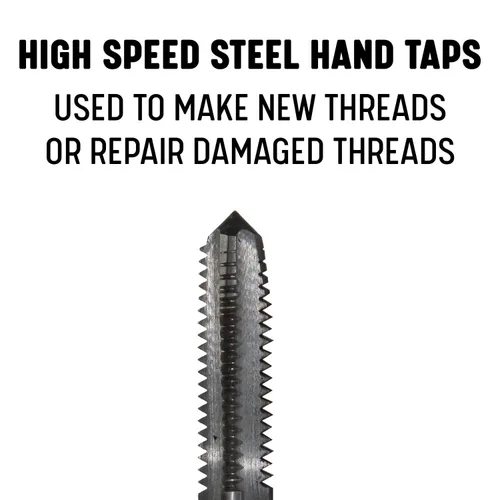 Vista 2 de Macho de roscar manual de serie DWT de Drill America, de acero rápido , 1
