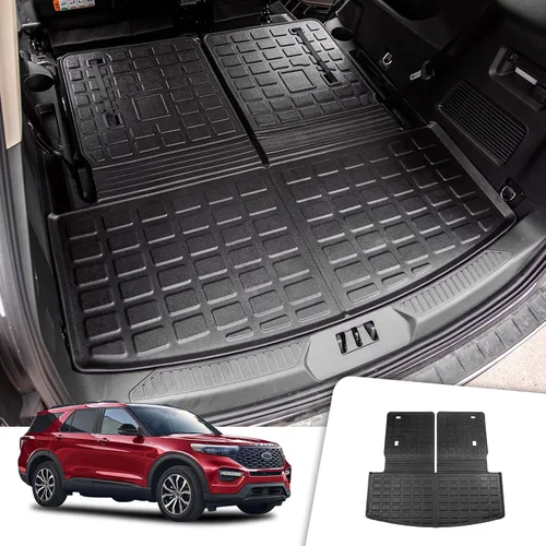 Vista 12 de Rongtaod Alfombrilla de carga y respaldo para Jeep Grand Cherokee L 2021