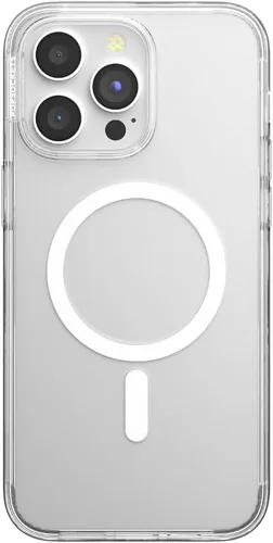 Vista 7 de PopSockets Funda para iPhone 15 con MagSafe, transparente