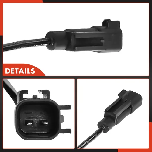 Vista 7 de Sensor de velocidad de rueda ABS trasero izquierdo A-Premium Compatible with Mitsubishi Outlander 2017-2020, Outlander PHEV 2018-2022, Outlander