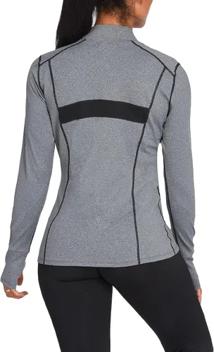 Vista 3 de PINSPARK womens Breathable Slim Fit Workout Jacket