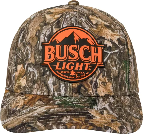Vista 2 de Busch Light Tree Camo Gorra ajustable Snapback, Verde