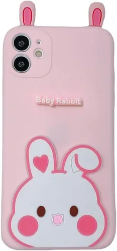 Vista 12 de Bonita funda de dibujos animados compatible con Samsung Galaxy S20, funda protectora de goma de silicona suave con personaje de muñeca de cachorro