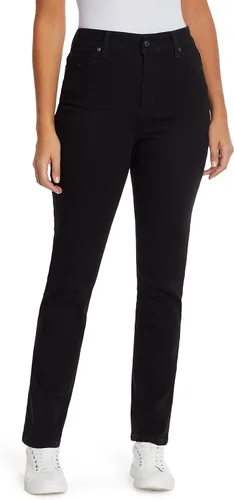 Vista 12 de Gloria Vanderbilt Women's Amanda Corduroy Slim High Rise Pant Regular Negro