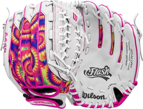 Vista 9 de Wilson A440 Adult + Youth Fastpitch Softball Glove + Mitt Sizes 11" - 12" Right + Left Hand Throw Multiple Styles