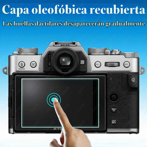 Vista 4 de ULBTER Paquete de 3 protectores de pantalla para Fujifilm X-T30 III Fuji