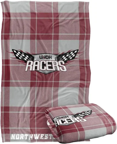 Vista 208 de LOGOVISION St John's University Campus Plaid Spirit Silky Touch Manta súper suave 36 x 58 pulgadas
