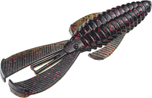 Vista 48 de Strike King Rage Bug Señuelo de Pesca, Grúber de Plástico Suave, Diseño Único, Acción Sutil
