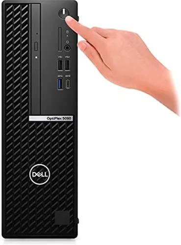 Vista 7 de Dell Optiplex 5090 SFF Desktop Core i7-10700 - Disco duro SSD de 512 GB - 32 GB RAM 8 núcleos @ 4.8 GHz Win 11 Pro Negro (renovado)