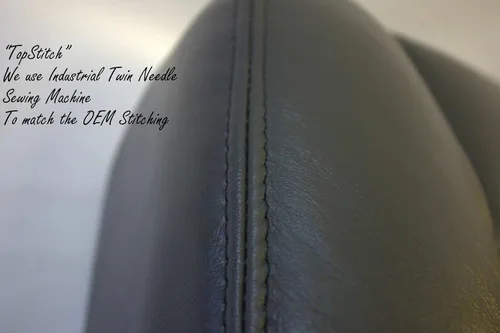 Vista 7 de 2003 2004 2005 2006 para Chevy/GMC Duramax Truck Driver Bottom Seat Cover Gris Oscuro