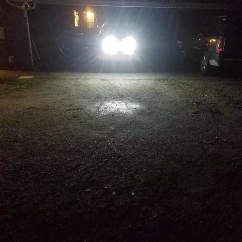 Vista 5 de Alla Lighting Bombillas LED T25 3156 3157 de 2800lm, Blanco Reversa/Señal/Freno/Cola Luces DRL 4114 3056 4057 4157 3457K 3057 6000K Xenon Xtreme