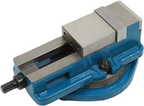Vista 4 de waltyotur Tornillo de molino de precisión de 2 pulgadas con elevación antimandíbula con base giratoria, tornillo de fresado CNC de bloqueo