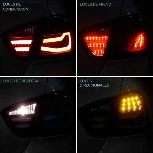 Vista 5 de SPEC-D TUNING Luces traseras LED color negro azabache compatibles con BMW E90 Serie 3 4DR Sedán 2005-2008, conjunto de par izquierdo + derecho
