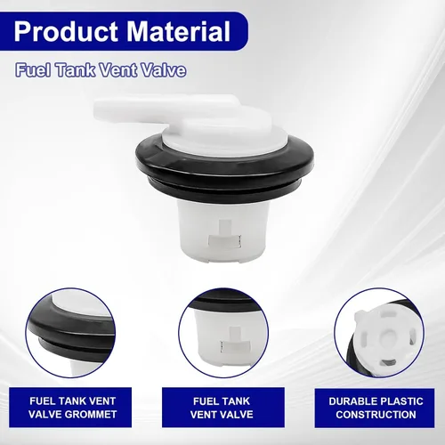 Vista 3 de Válvula de ventilación de tanque de combustible con kit de sello de ojal, compatible con modelos Jeep Cherokee, Grand Cherokee, Comanche y Wrangler