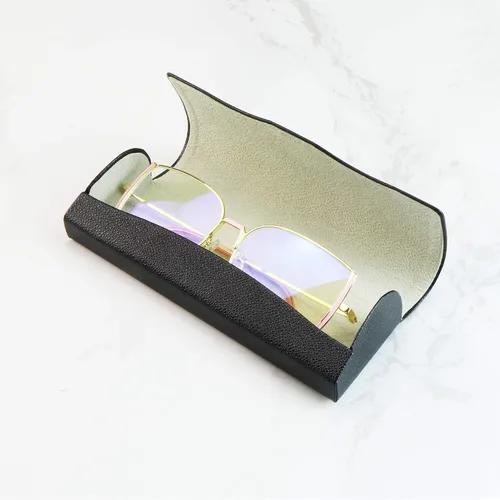 Vista 4 de Estuche portátil para lentes de lectura, gafas y gafas de sol pequeñas, fundas resistentes de bolsillo