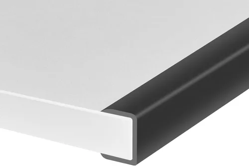 Vista 44 de Borde de goma protector, canal en U autoadhesivo de 1-1/2 pulgadas para maderas, bandas flexibles en forma de U para despegar y pegar, protector