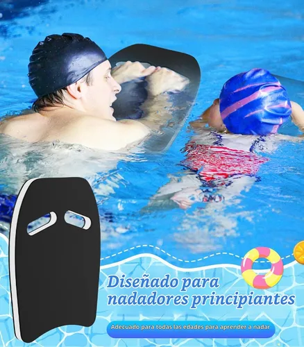 Vista 2 de MoKo Tabla de natación de dibujos animados, tabla de ejercicios de piscina, equipo de ejercicio para promover la posición de natación natural