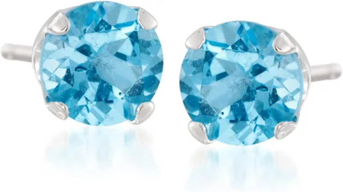 Vista 5 de Ross-Simons Juego de joyas de varias piedras de 9.70 ct. tw. 5 pares de aretes con aretes, chaquetas en plata de ley, Gema, multi