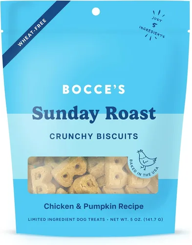 Vista 20 de Bocce's Bakery Bac'n Nutty Flavor Crunchy Biscuits - Golosinas para perros
