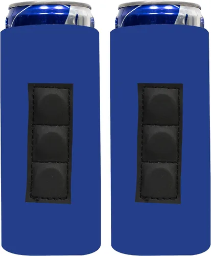 Vista 20 de QualityPerfection Funda magnética delgada para enfriar latas, cerveza/energía, 3 imanes vs 2 imanes, industria estándar, 12 onzas, tamaño delgado