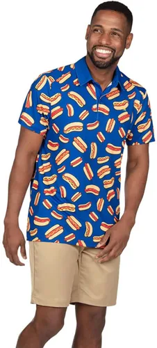 Vista 5 de Tipsy Elves Polo de golf - Polo deportivo de rendimiento para hombre