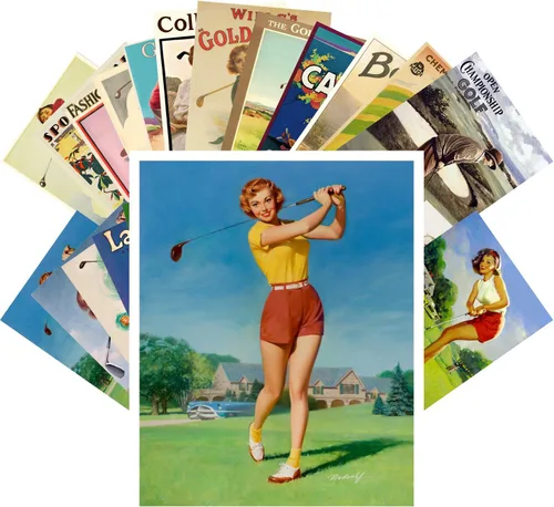 Vista 8 de PIXILUV Pinup Postal Pack 24pcs Vintage Pinup Sexy Girls Classic Sexy Girls