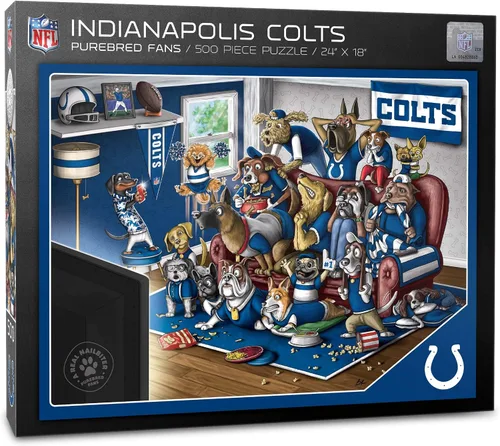 Vista 31 de YouTheFan NFL Purebred Fans - Rompecabezas de 500 piezas, un verdadero clavador