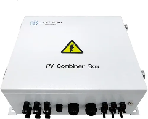 Vista 4 de AIMS 6 String Solar Array Combiner Box 120A 200 V 6 entradas 20KW precableado