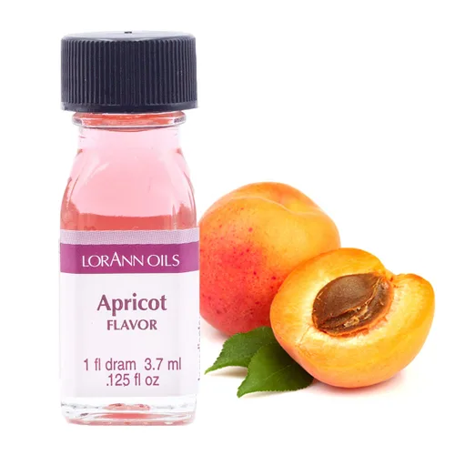 Vista 2 de LorAnn Apricot SS Flavor, 1 botella de dram (0.0125 fl oz - 0.1 fl oz - 1 cucharadita)