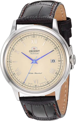Vista 9 de Orient 'Bambino Versión 2' Acero Inoxidable Automático Reloj de vestir de cuerda manual