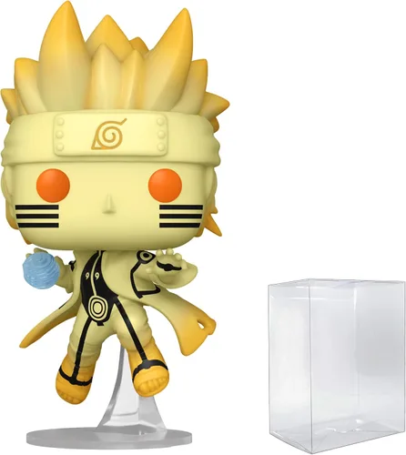 Vista 7 de Funko Pop Naruto Shippuden: Naruto Uzumaki Kurama Link Mode Figura Edición Especial Multicolor Exclusivo (Jiraiya con Rasengan)